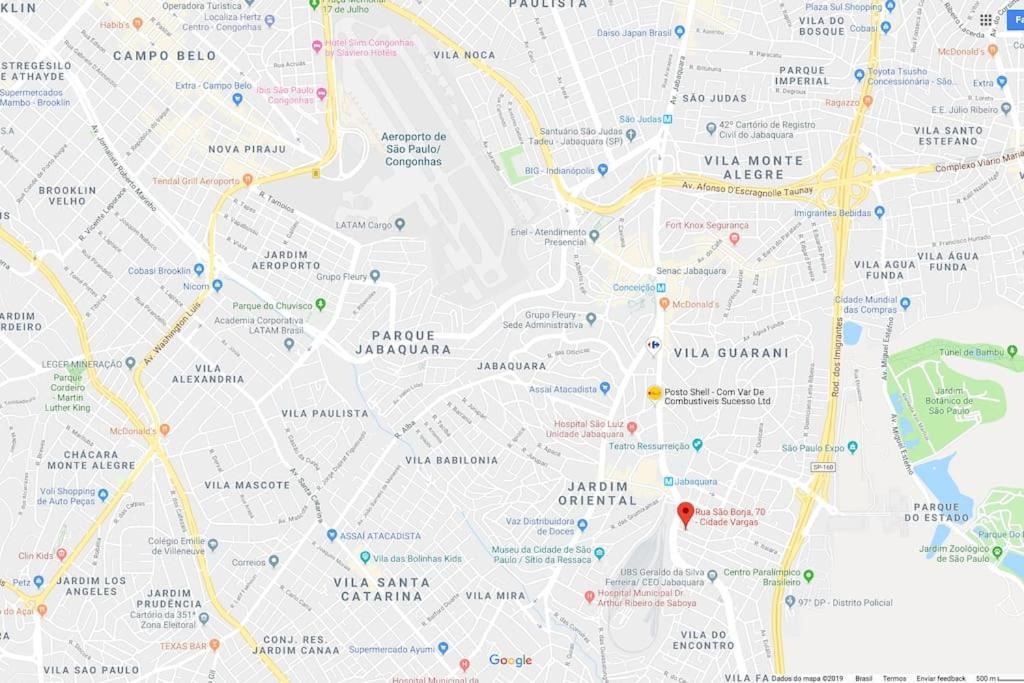 Studio Mobiliado-Metro Jabaquara E Spexpo Apartman São Paulo Kültér fotó